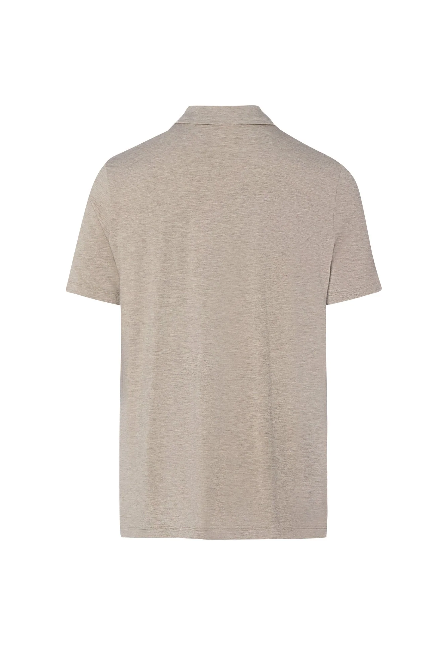 Casuals S/SLV Henley Shirt | hazelnut melange 075992-073115 - Image 4