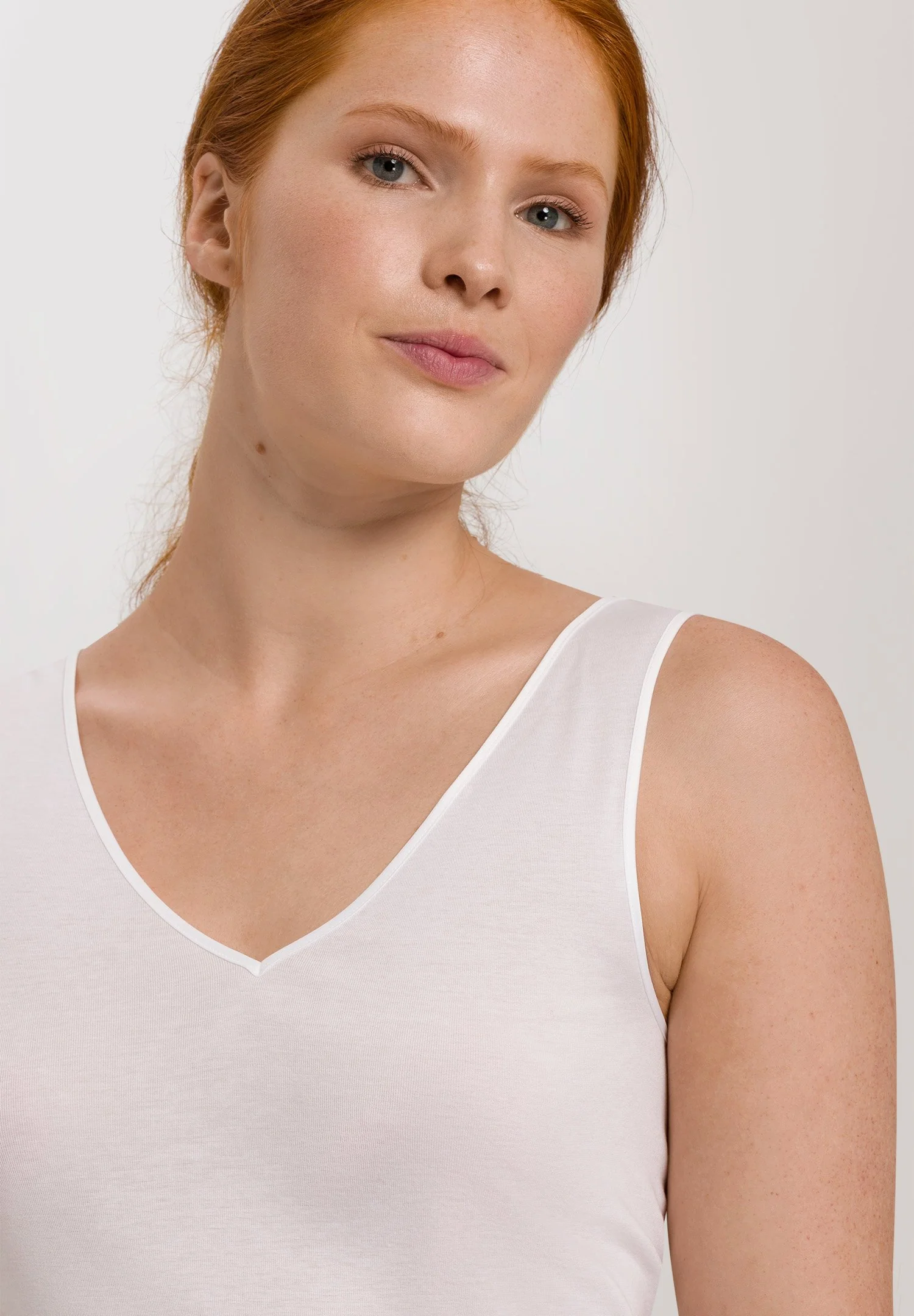 Cotton Seamless Tank Top | white 071602-070101 - Image 6